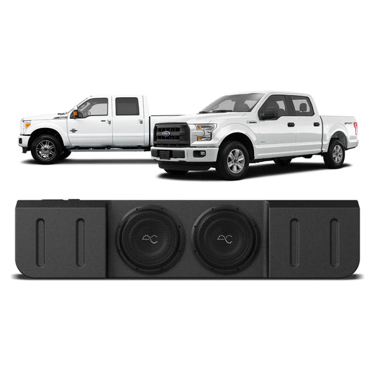 Stinger Dual 10" AC SPC Subwoofer Sealed Loaded Enclosure for 2015-2023 Ford F Series